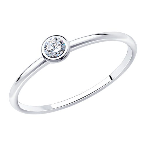 Filigraner Ring Stapelring aus Sterlingsilber 925 mit Zirkonia