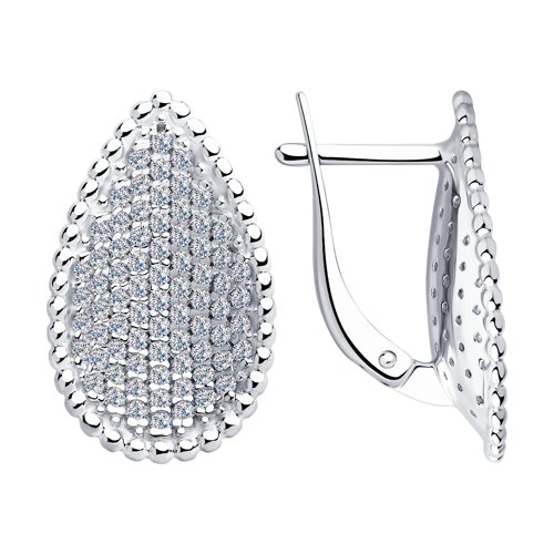 Ohrringe ATHENA zeitlos und elegant mit Zirkonia Steinen