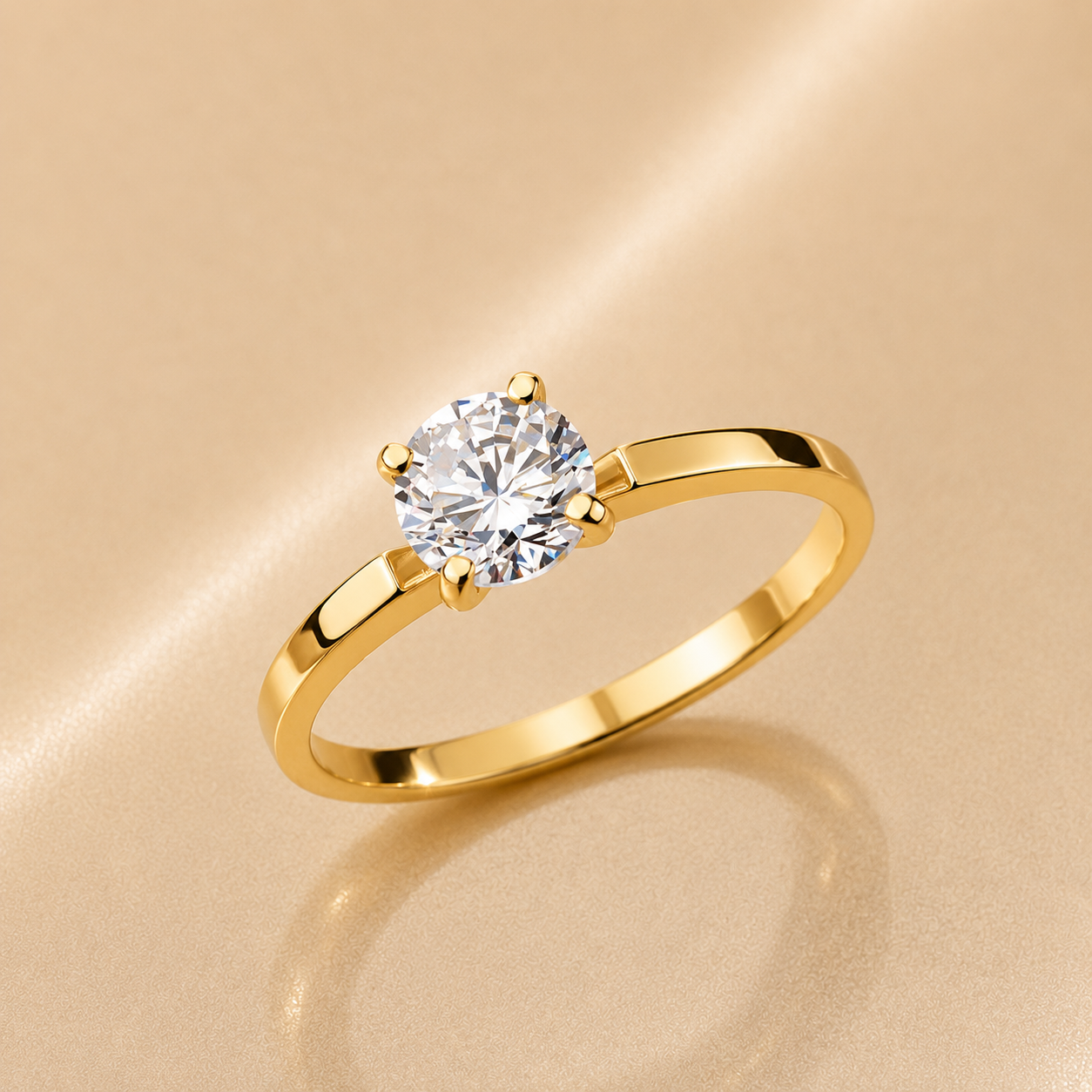Solitär Ring