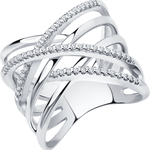 Sparkling Ring Sterlingsilber mit Zirkonia